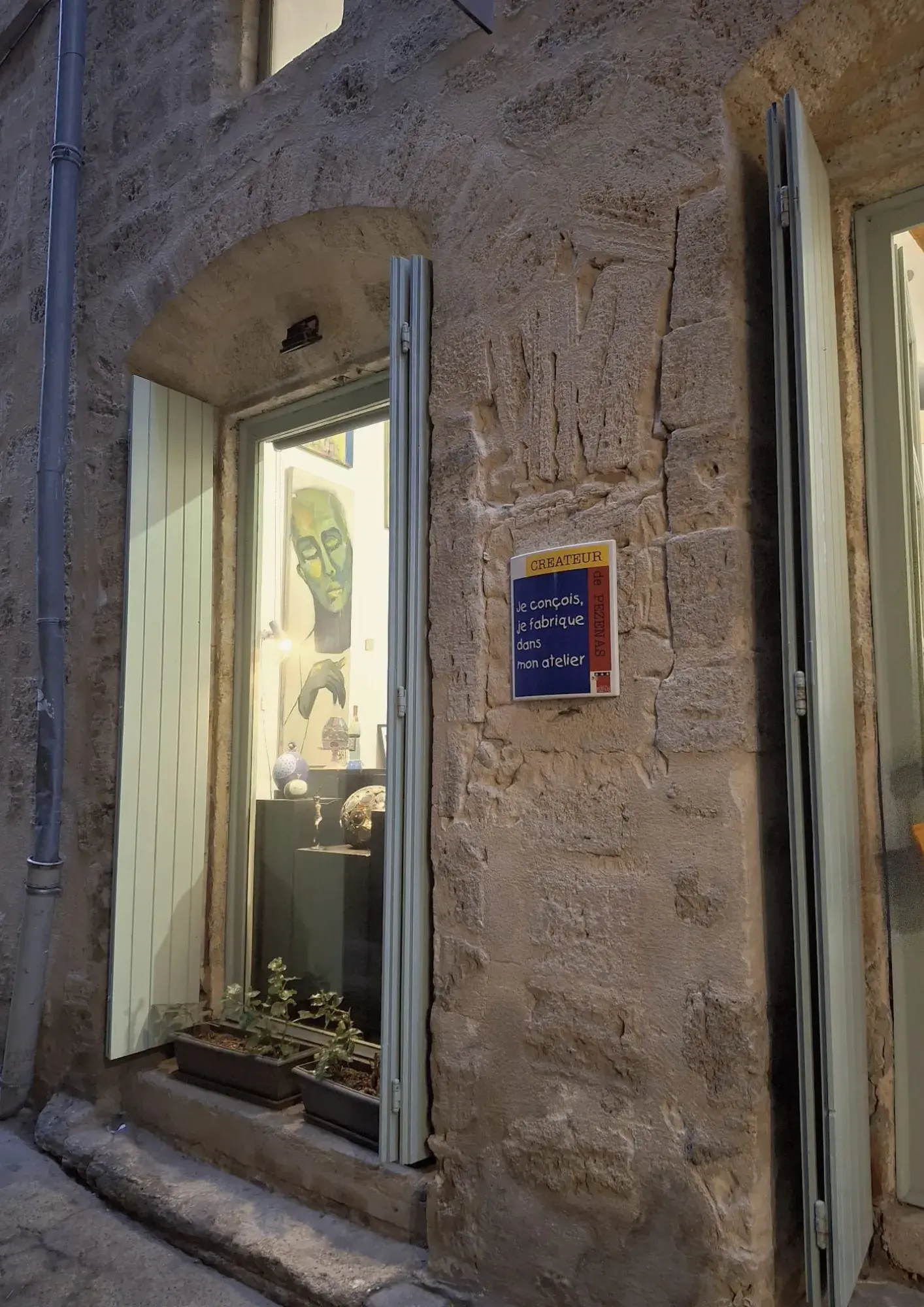 Exposition à Pézenas