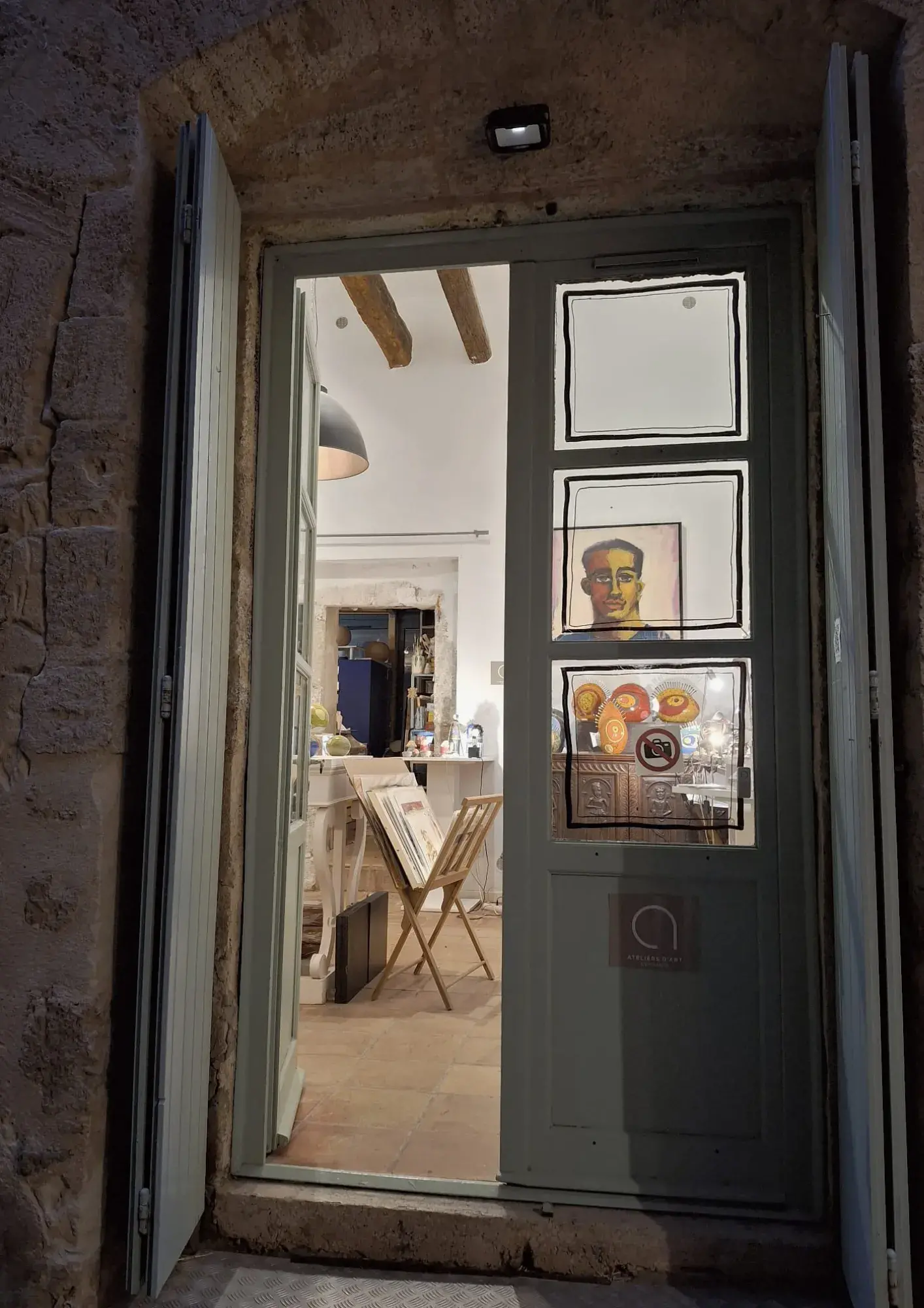Exposition à Pézenas